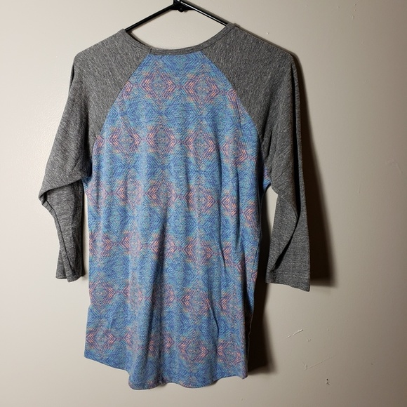 LulaRoe Randy Top Raglan Ladies M Baseball Shirt - Picture 4 of 6